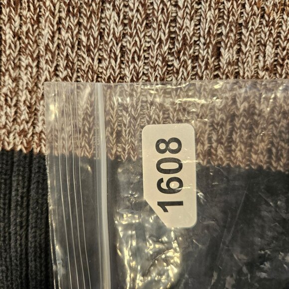 Liz Claiborne Woman Striped Turtleneck Sweater 1X Ribbed Knit career modest - Picture 14 of 14